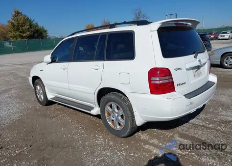 2003 Toyota Highlander Limited V6 z USA, uszkodzony, nr VIN JTEHF21A630112709